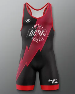 Singlets|Singlets>RUDIS AC/DC High Voltage Elite 2.0 Singlet Black