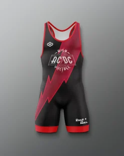 Singlets|Singlets>RUDIS AC/DC High Voltage Youth Elite 2.0 Singlet Black