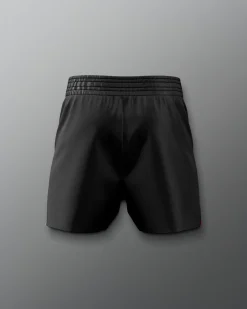 Shorts & Bottoms|Shorts & Bottoms>RUDIS AC/DC Rock & Roll Sublimated Shorts Black