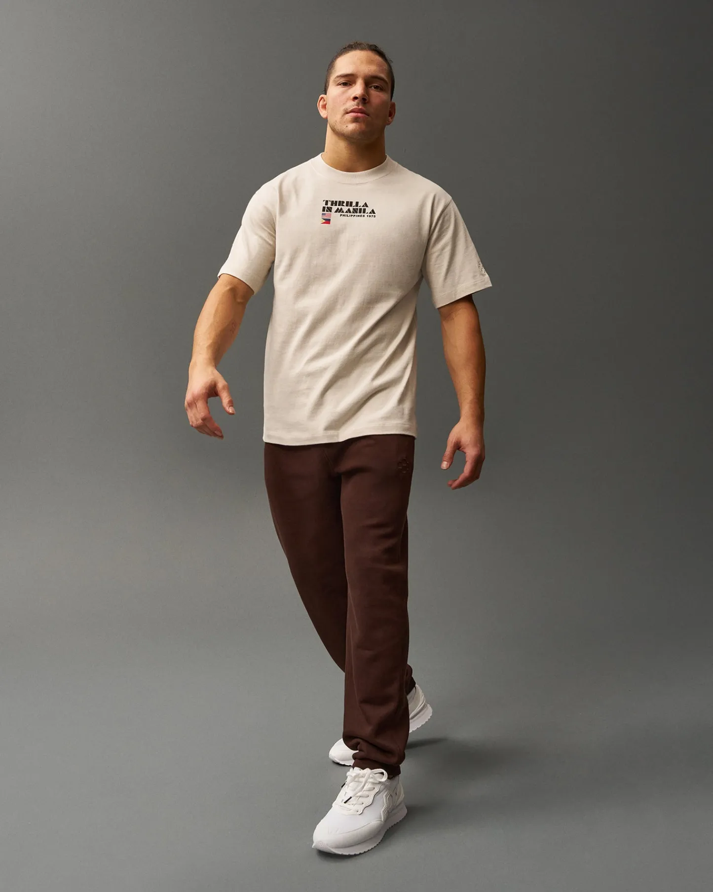 Shirts & Tees|Shirts & Tees>RUDIS Ali Fight of the Century Heavyweight T-Shirt Cream
