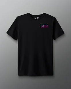 Shirts & Tees|Shirts & Tees>RUDIS ALL-IN Abstract T-Shirt Black