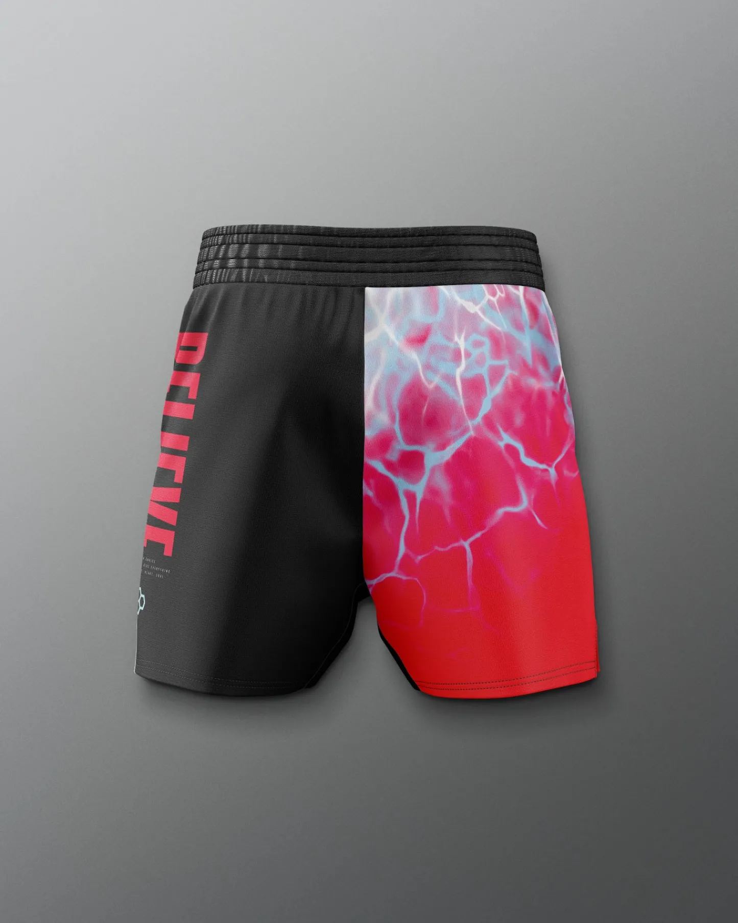 Shorts & Bottoms|Shorts & Bottoms>RUDIS Believe Lightning Sublimated Elite Shorts Black/Red