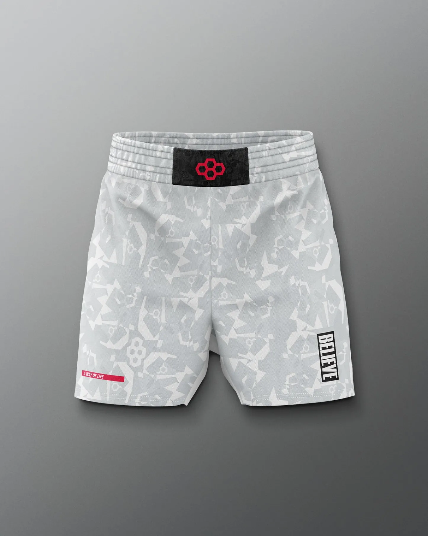Shorts & Bottoms|Shorts & Bottoms>RUDIS Believe Sublimated Elite Shorts White