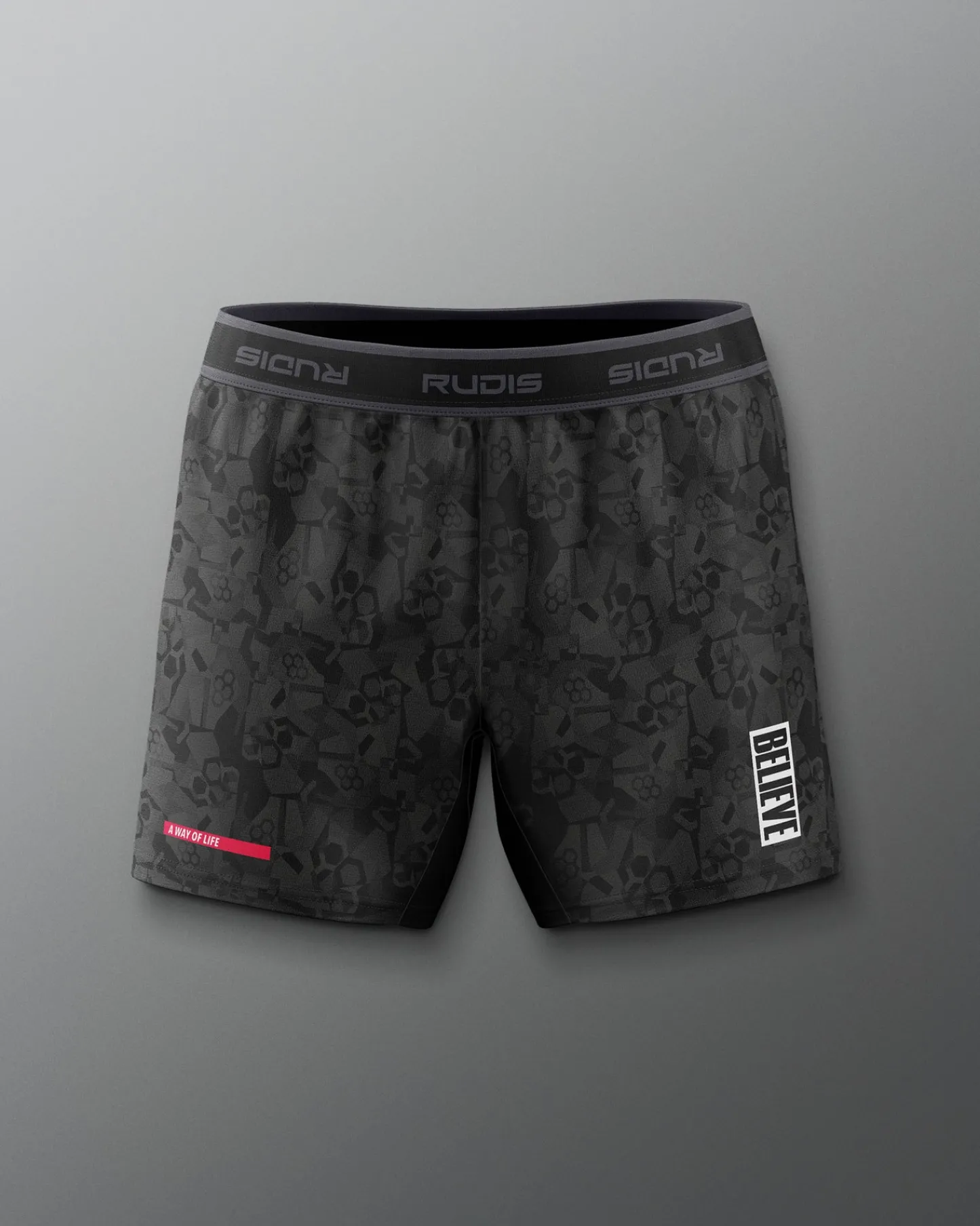 Shorts & Bottoms>RUDIS Believe Sublimated Women's Elite Shorts Black