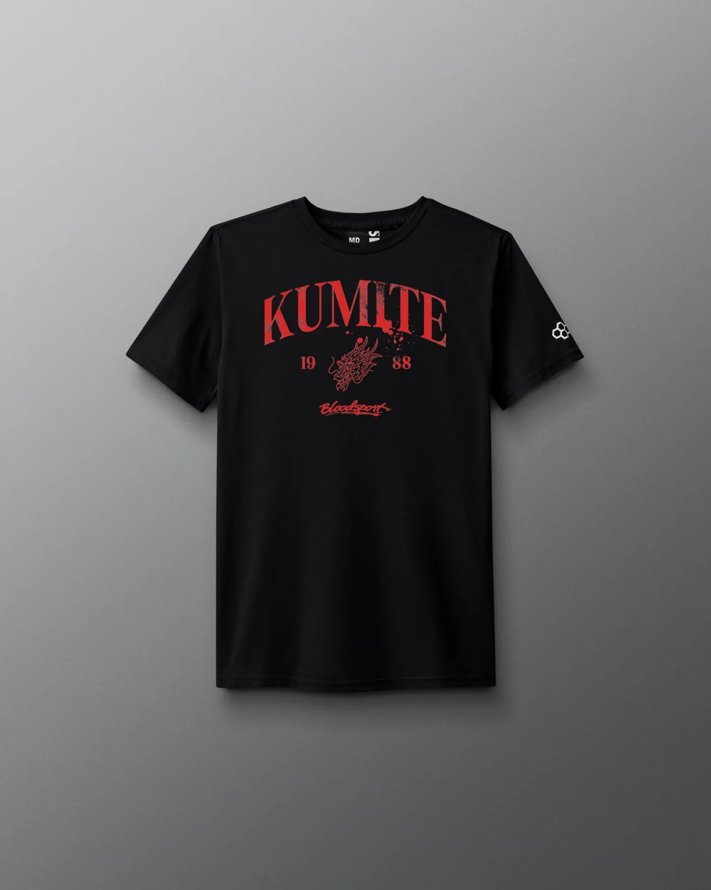 Shirts & Tees>RUDIS Bloodsport Kumite Dragon Youth Elite Super Soft T-Shirt Black