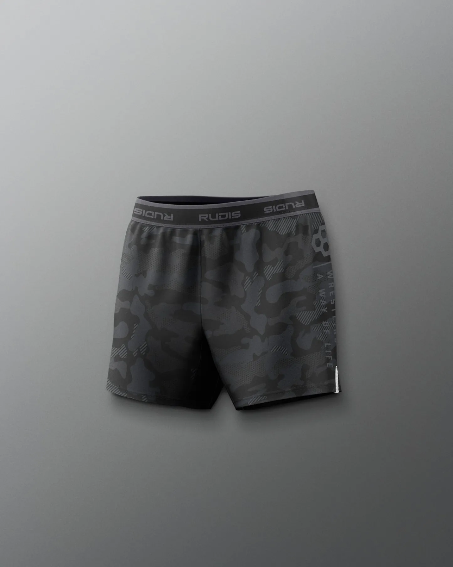 Shorts & Bottoms>RUDIS Camo Girl's Elite Shorts Black Camo