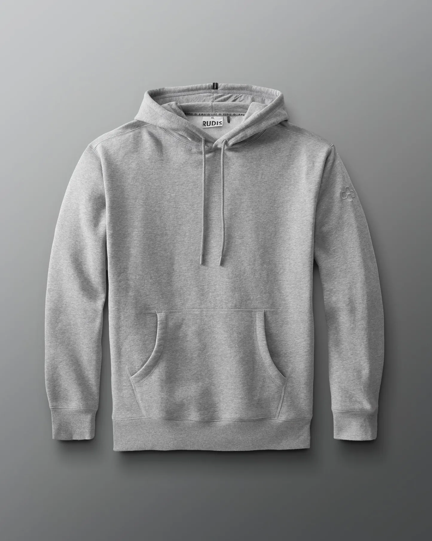 Hoodies & Pullovers|Hoodies & Pullovers>RUDIS Comfort Fleece Hoodie - Gray