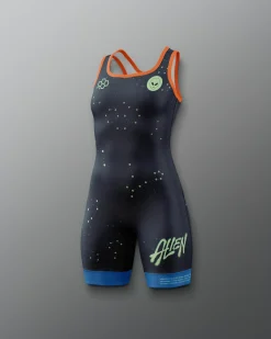 Singlets|Singlets>RUDIS Constellation Girl's Elite Singlet Orange/Blue