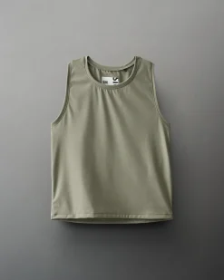 Shirts & Tees>RUDIS COOL-FEEL Women's Crop Tank Top - Olive