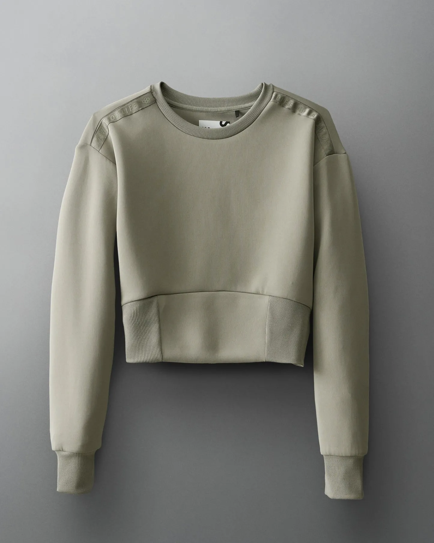 Hoodies & Pullovers>RUDIS COOL-FEEL Women's Fitted Crew - Olive