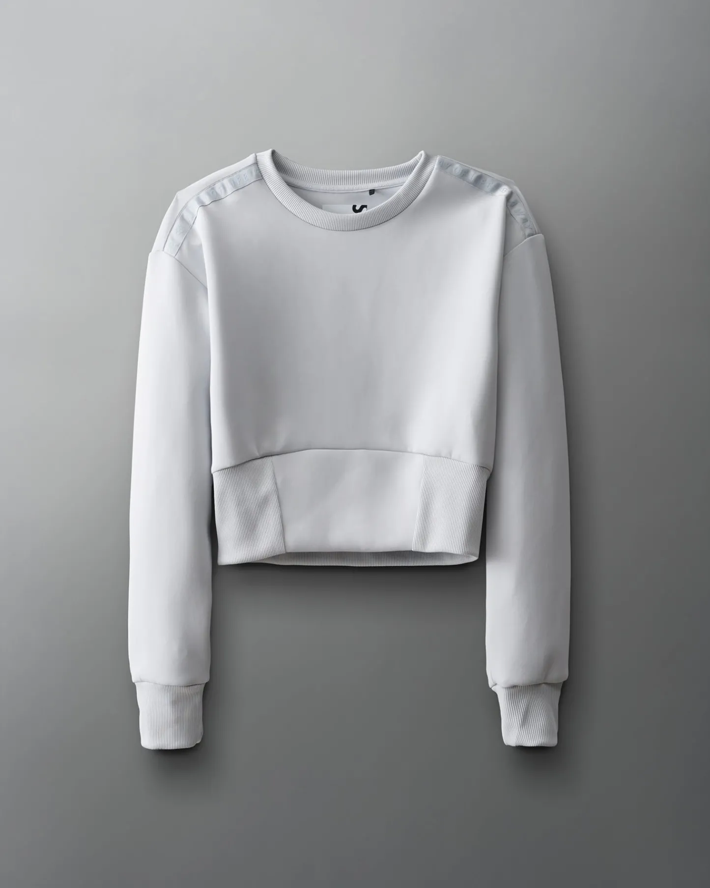 Hoodies & Pullovers>RUDIS COOL-FEEL Women's Fitted Crew - Lunar Gray