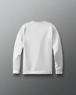 Hoodies & Pullovers>RUDIS Core Column Youth COOL-FEEL Crewneck Lunar Gray