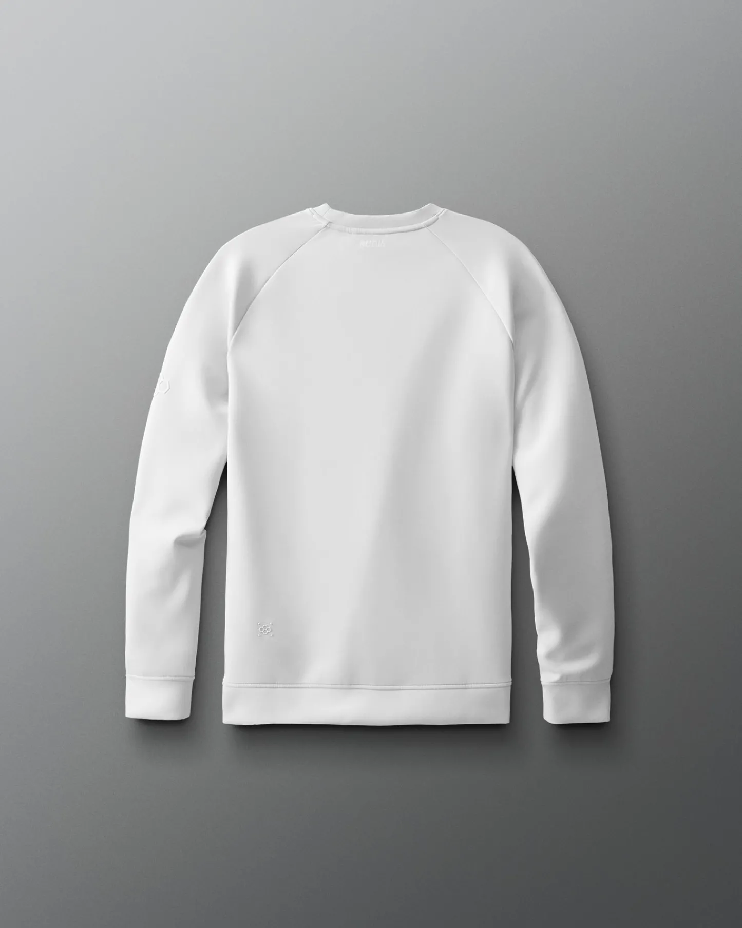 Hoodies & Pullovers>RUDIS Core Column Youth COOL-FEEL Crewneck Lunar Gray