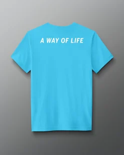 Shirts & Tees|Shirts & Tees>RUDIS Cotton Candy Classic Blend T-Shirt Neon Blue