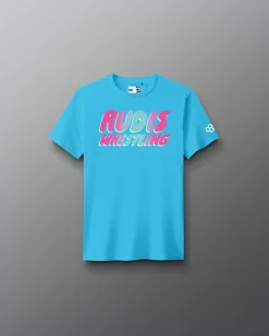 Shirts & Tees>RUDIS Cotton Candy Youth Classic Blend T-Shirt Neon Blue