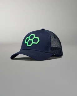 Hats & Beanies|Hats & Beanies>RUDIS Dream Hex Trucker Hat Navy