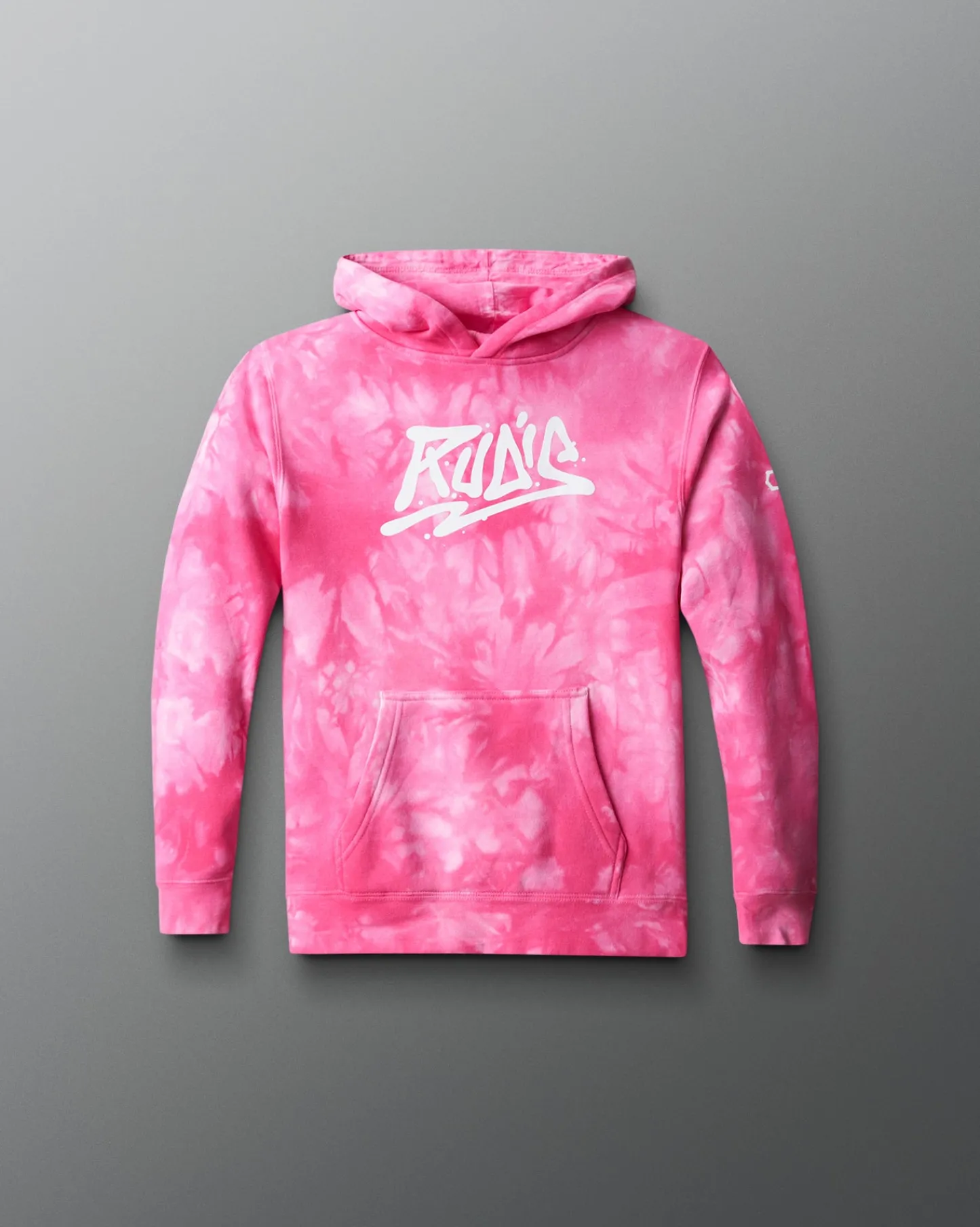 Hoodies & Pullovers>RUDIS Graffiti Wordmark Tie-Dye Youth Hoodie
