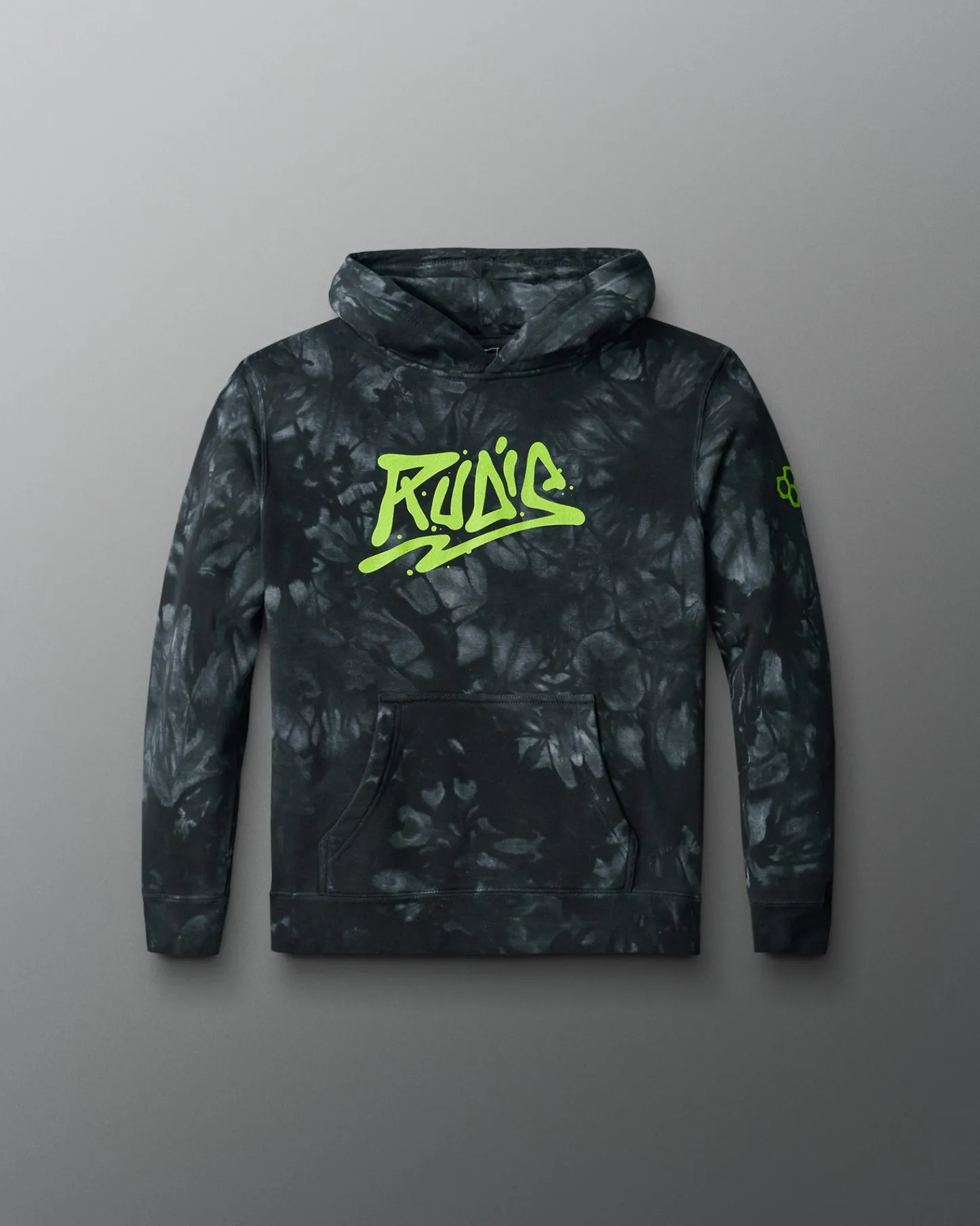Hoodies & Pullovers>RUDIS Graffiti Wordmark Tie-Dye Youth Hoodie