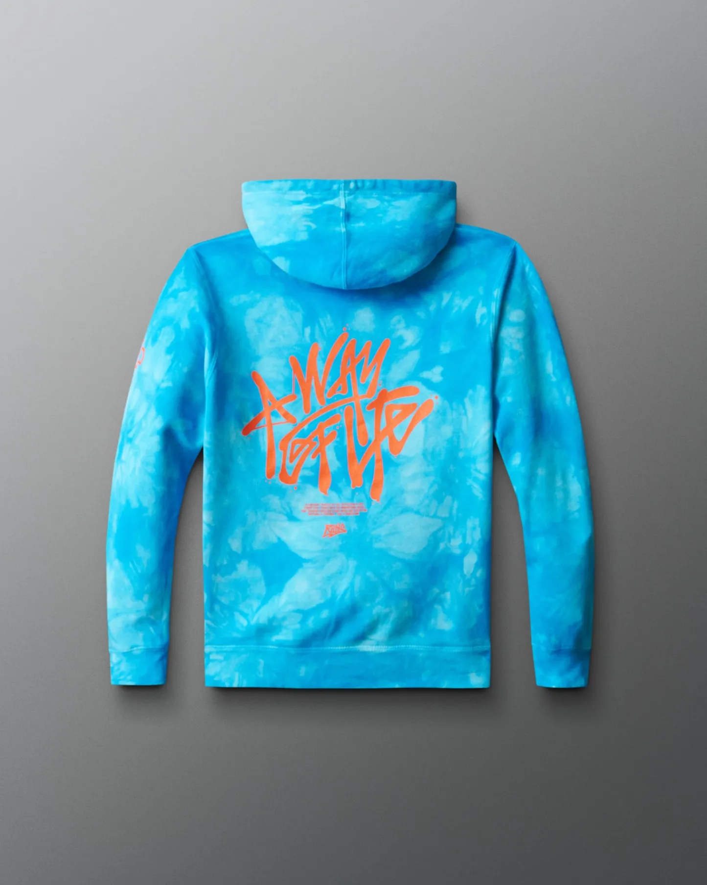 Hoodies & Pullovers>RUDIS Graffiti Wordmark Tie-Dye Youth Hoodie
