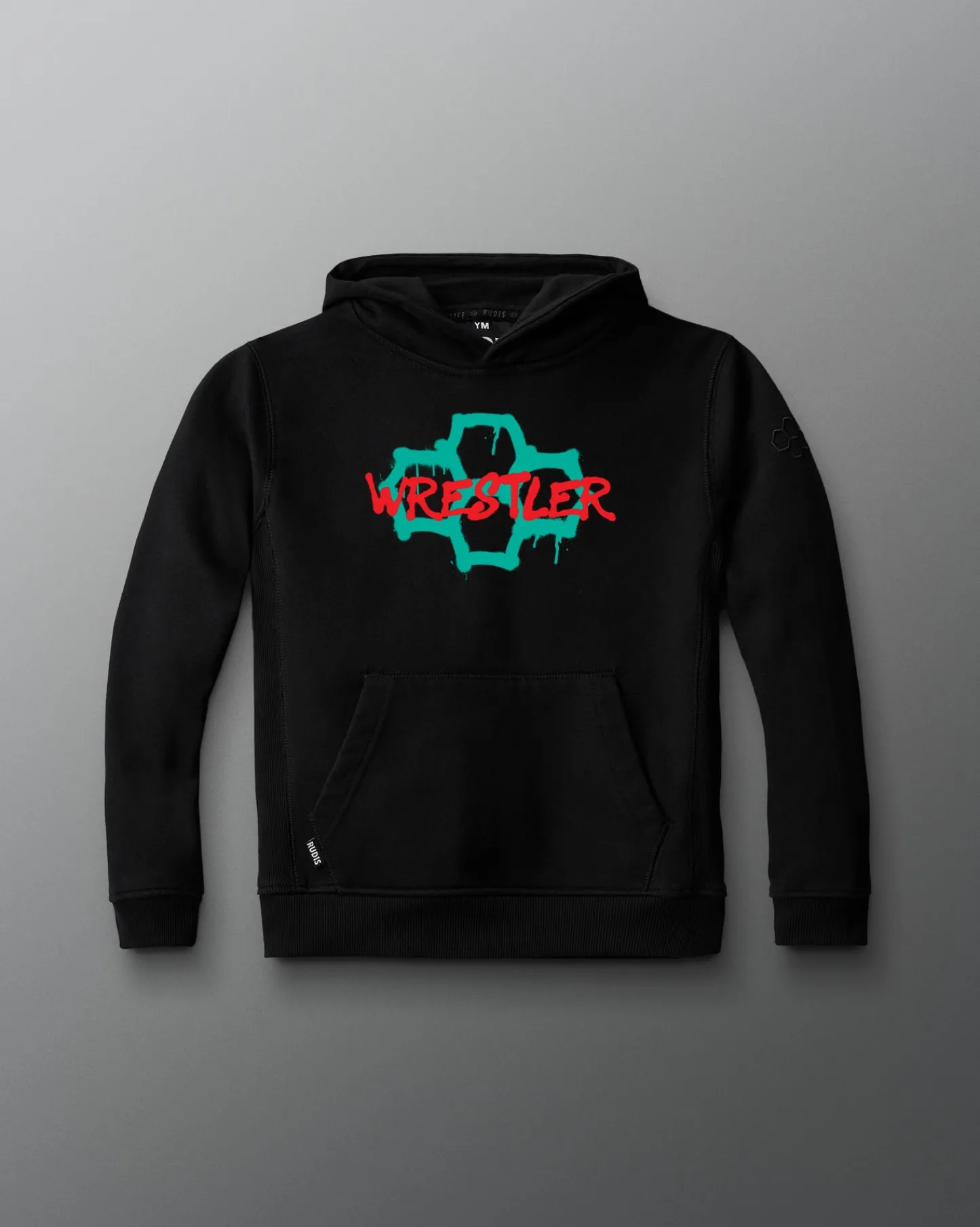 Hoodies & Pullovers>RUDIS Graffiti Wrestler Youth Hoodie