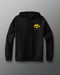 Hoodies & Pullovers|Hoodies & Pullovers>RUDIS Hawkeye Wrestling COOL-FEEL Hoodie Black