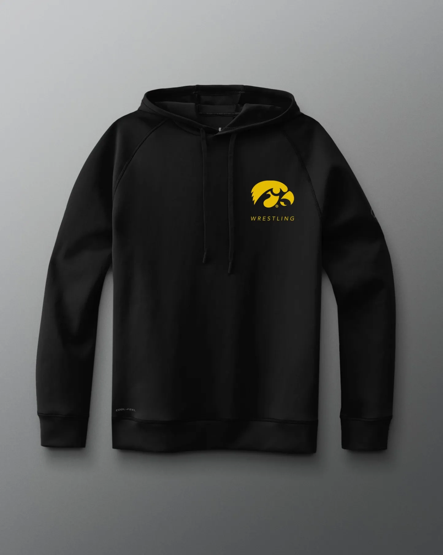 Hoodies & Pullovers|Hoodies & Pullovers>RUDIS Hawkeye Wrestling COOL-FEEL Hoodie Black