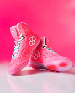 Wrestling Shoes|Wrestling Shoes>RUDIS Hildebrandt Women's Adult Wrestling Shoes - Berry Burst