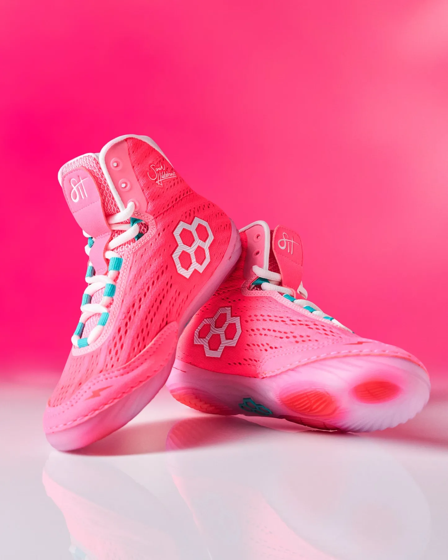 Wrestling Shoes|Wrestling Shoes>RUDIS Hildebrandt Women's Adult Wrestling Shoes - Berry Burst