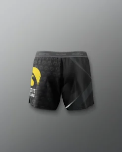 Shorts & Bottoms>RUDIS Iowa Hawkeyes Sublimated Girl's Elite Shorts Black