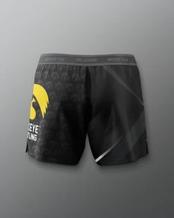 Shorts & Bottoms>RUDIS Iowa Hawkeyes Sublimated Women's Elite Shorts Black