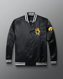 Jackets & Vests|Jackets & 1/4 Zips>RUDIS Iowa Satin Jacket Black