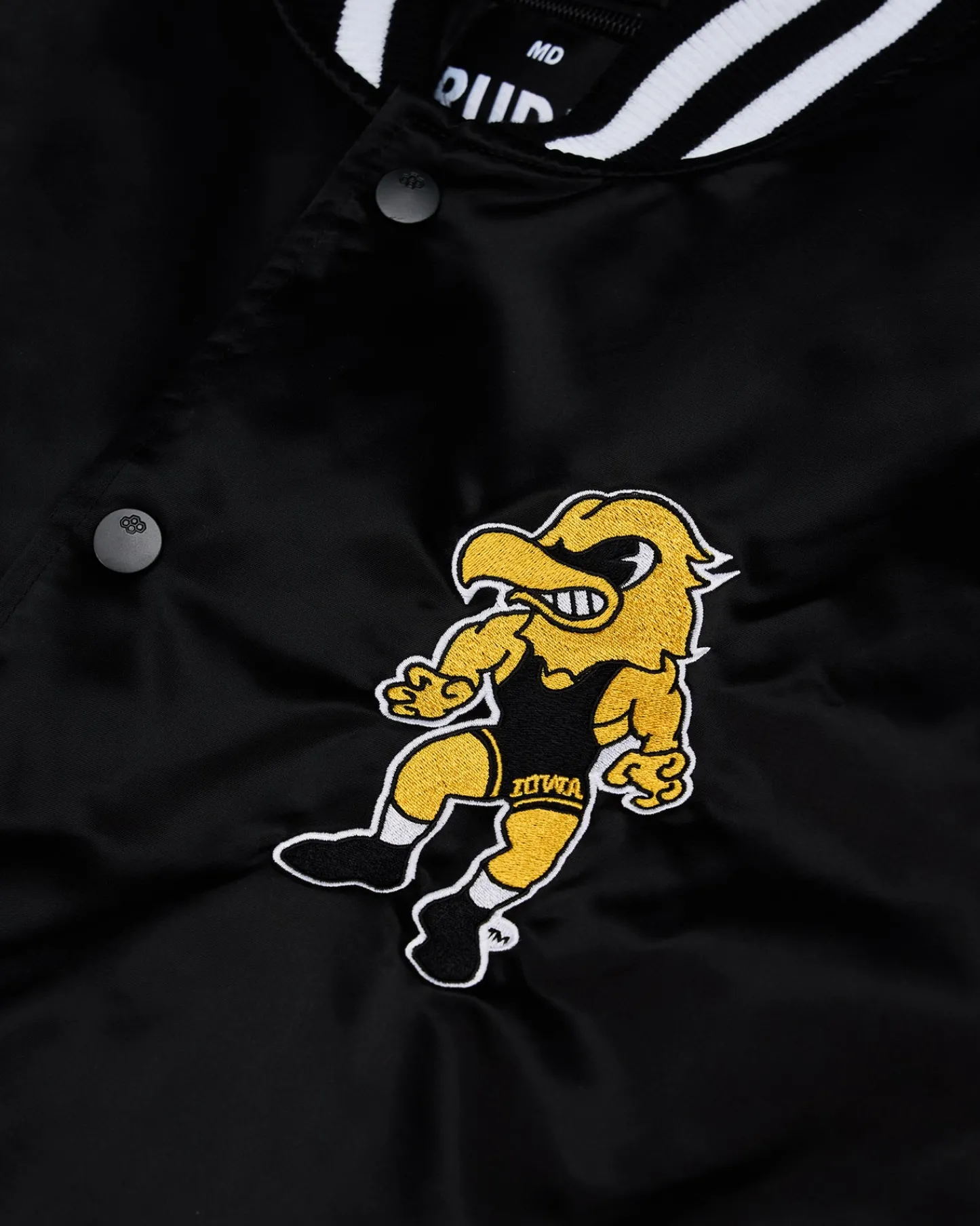 Jackets & Vests|Jackets & 1/4 Zips>RUDIS Iowa Satin Jacket Black