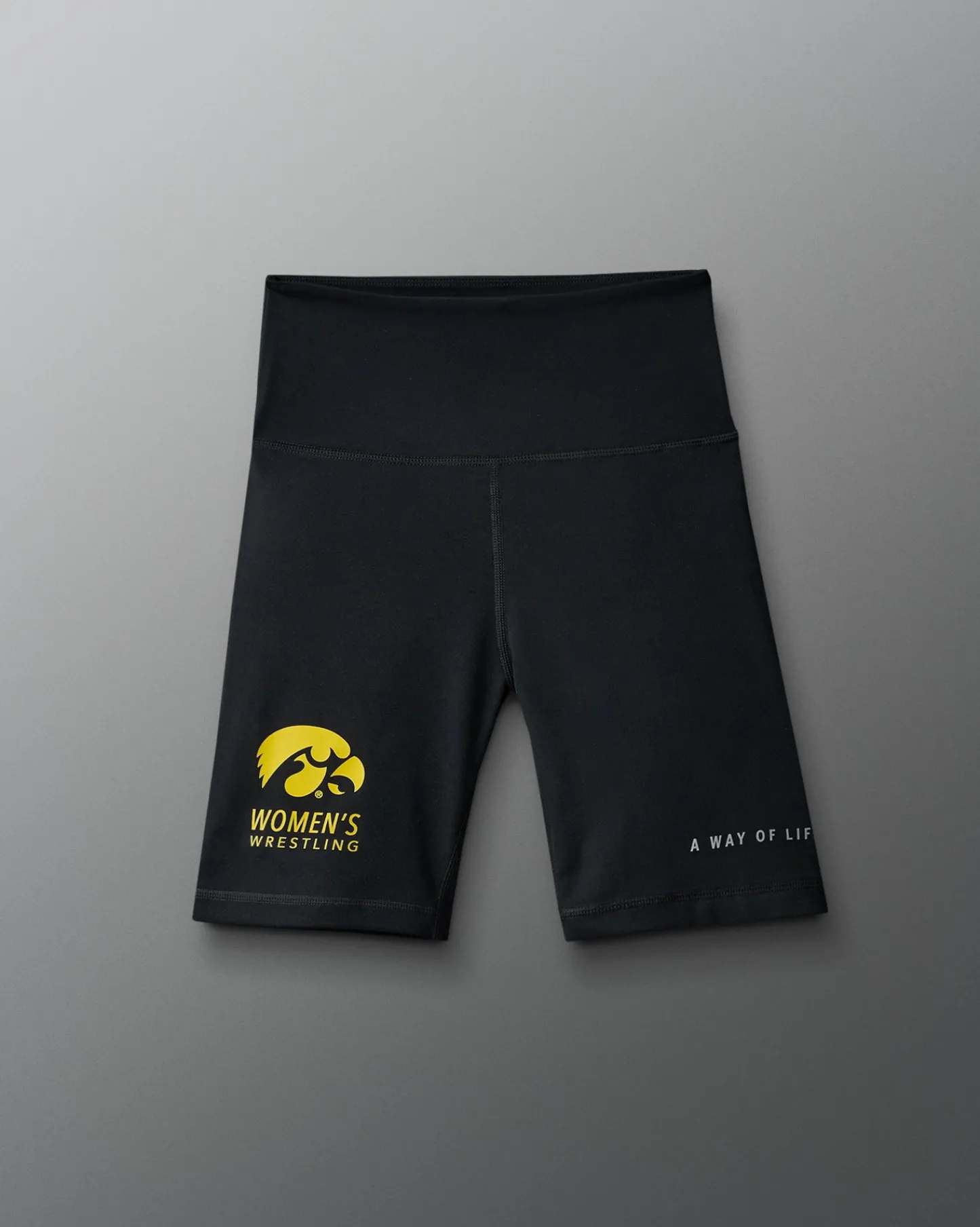 Shorts & Bottoms>RUDIS Iowa Women's Wrestling Biker Short Black