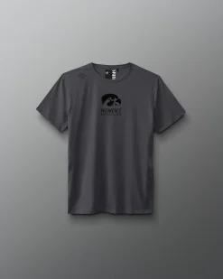 Shirts & Tees>RUDIS Iowa Women's Wrestling Performance Youth T-Shirt Carbon