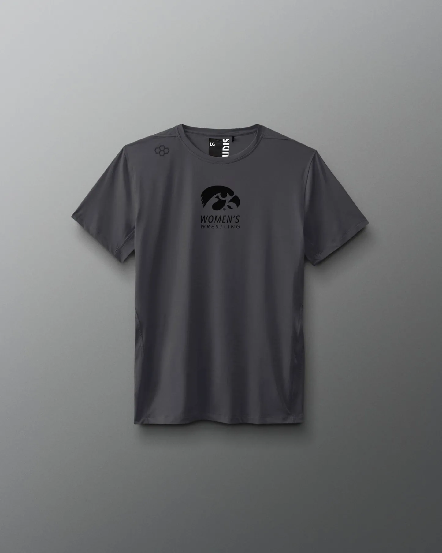 Shirts & Tees>RUDIS Iowa Women's Wrestling Performance Youth T-Shirt Carbon