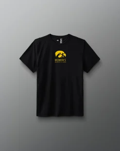 Shirts & Tees>RUDIS Iowa Women's Wrestling Performance Youth T-Shirt Carbon