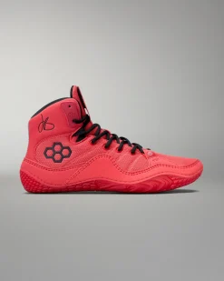 Wrestling Shoes|Wrestling Shoes>RUDIS JB1 Adult Wrestling Shoes - Fire Red