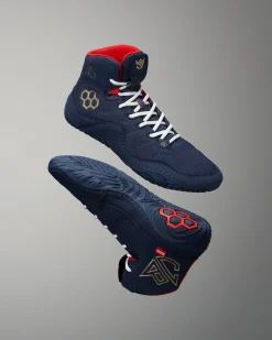Wrestling Shoes|Wrestling Shoes>RUDIS JB1 Adult Wrestling Shoes - Navy