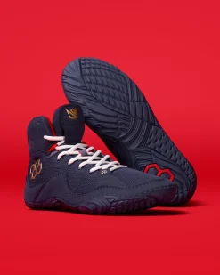 Wrestling Shoes|Wrestling Shoes>RUDIS JB1 Adult Wrestling Shoes - Navy