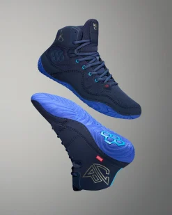Wrestling Shoes|Wrestling Shoes>RUDIS JB1 Adult Wrestling Shoes - Electric Blue
