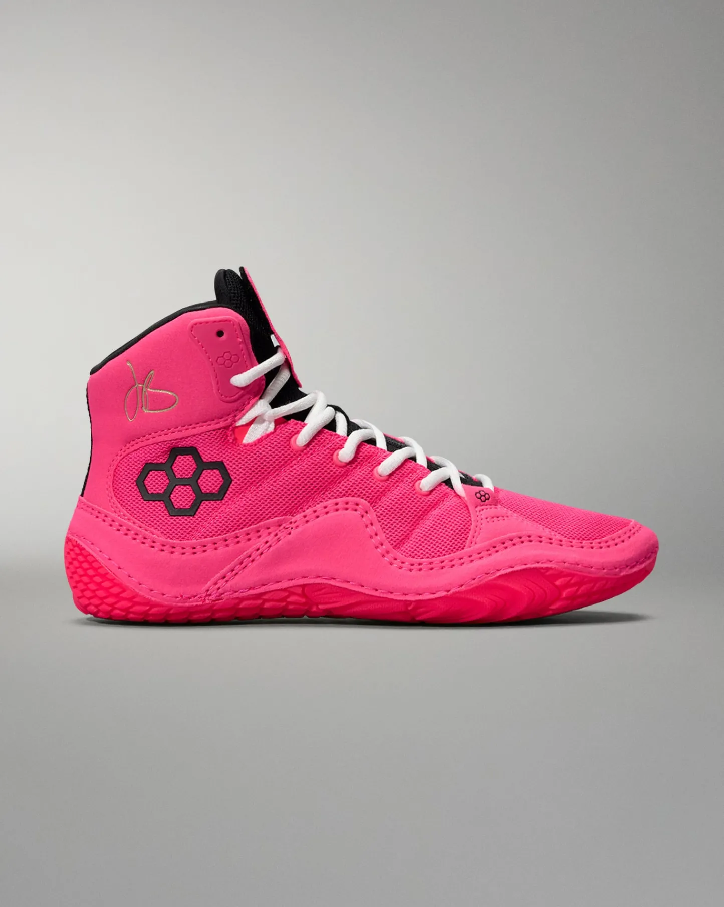 Wrestling Shoes|Wrestling Shoes>RUDIS JB1 Adult Wrestling Shoes - Flamingo Pink