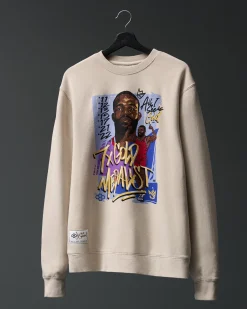 Hoodies & Pullovers|Hoodies & Pullovers>RUDIS JB "ENVISIONED" Autographed and Numbered Limited Edition Artist Crewneck White