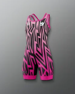 Singlets|Singlets>RUDIS JB Shock Vice Girl's Elite 2.0 Singlet Pink