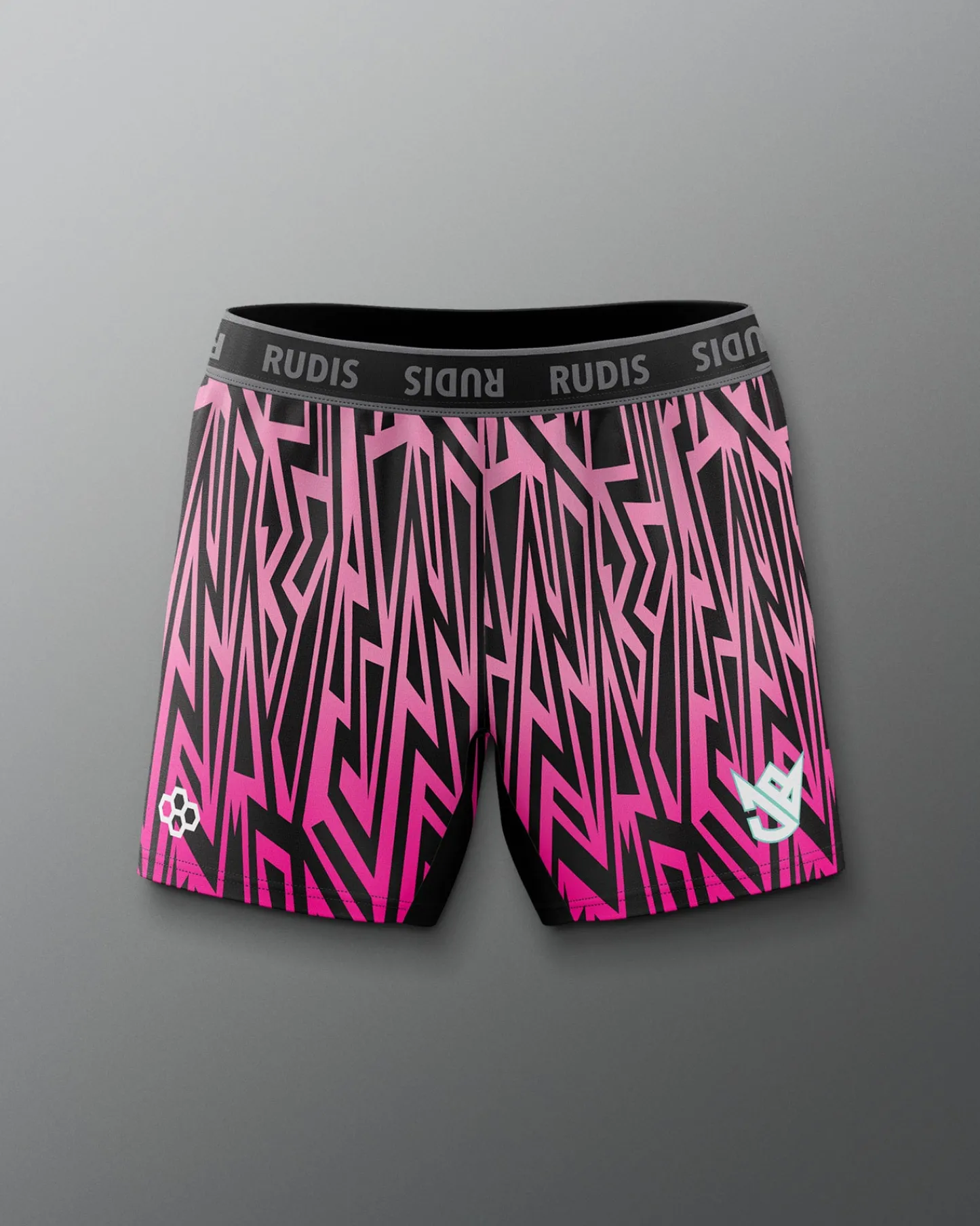 Shorts & Bottoms>RUDIS JB Shock Vice Women's Elite Sublimated Shorts Pink
