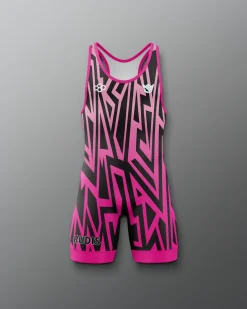 Singlets|Singlets>RUDIS JB Shock Vice Youth Elite 2.0 Singlet Pink