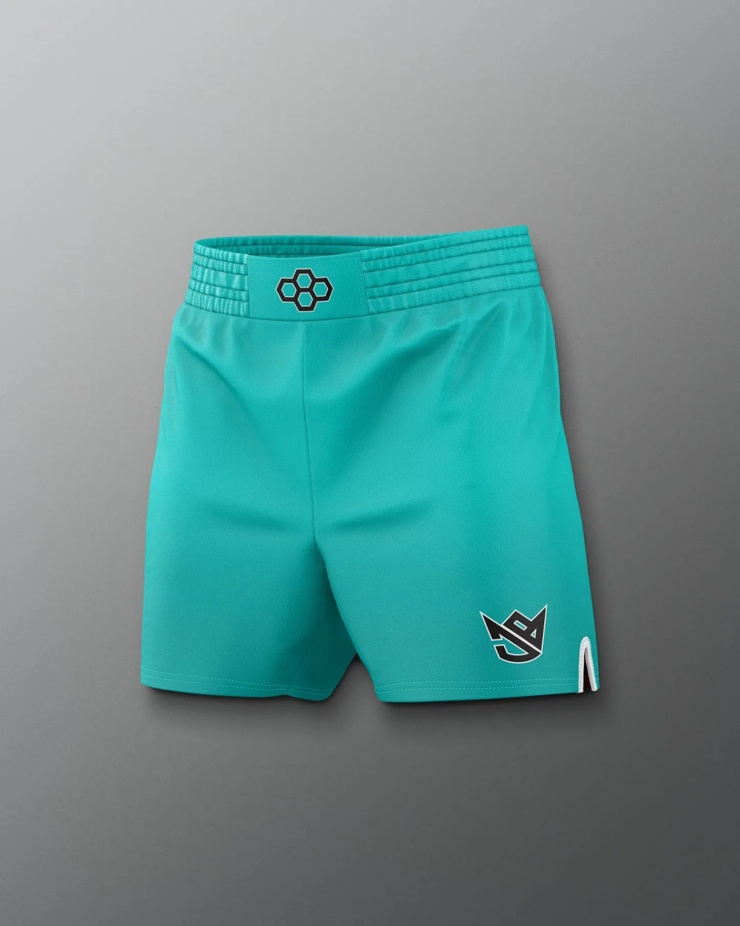 Shorts & Bottoms|Shorts & Bottoms>RUDIS JB South Beach Wave Elite Sublimated Shorts Teal
