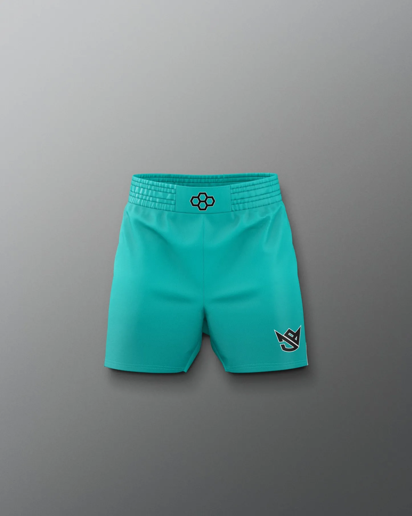 Shorts & Bottoms>RUDIS JB South Beach Wave Youth Elite Sublimated Shorts Teal