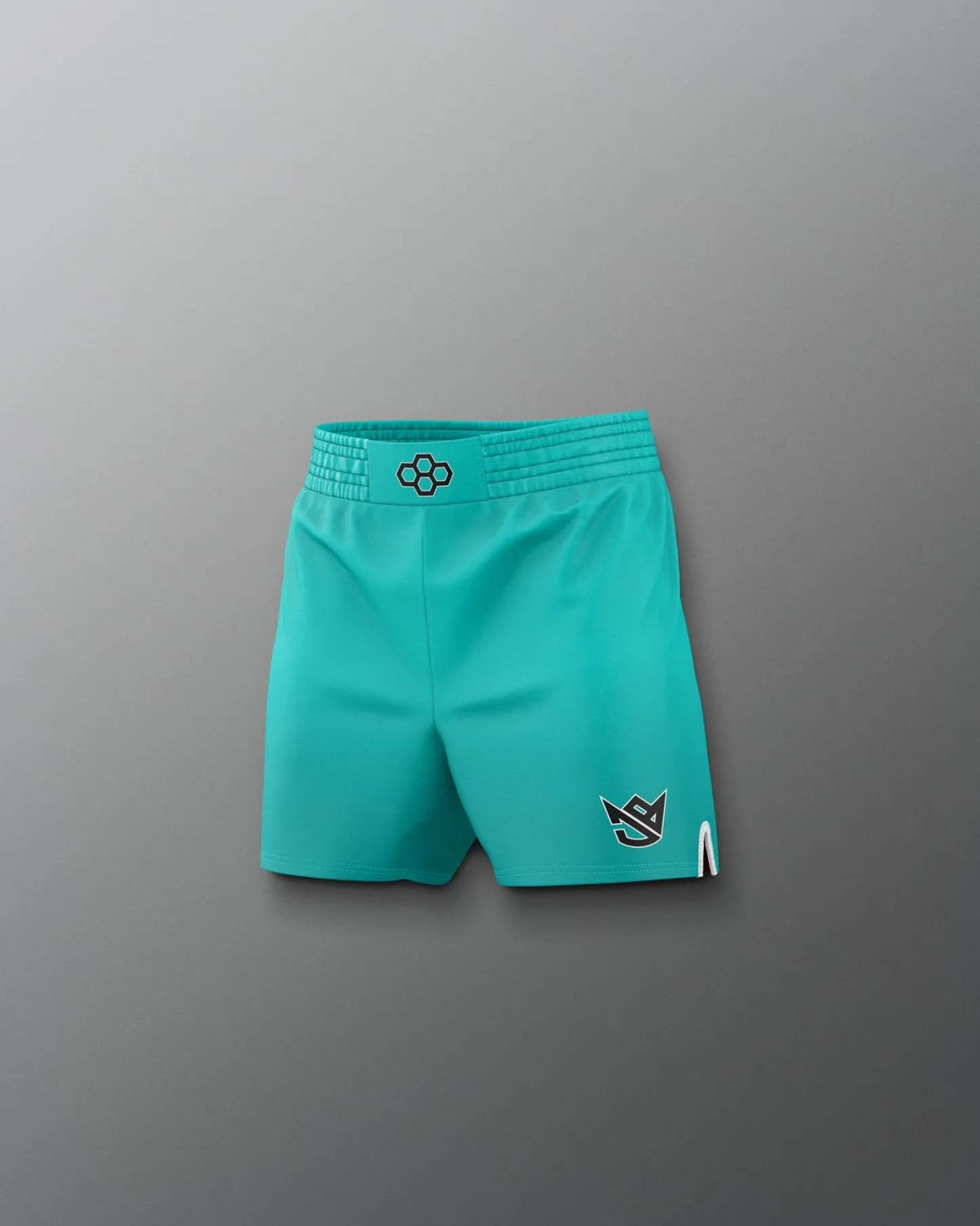 Shorts & Bottoms>RUDIS JB South Beach Wave Youth Elite Sublimated Shorts Teal