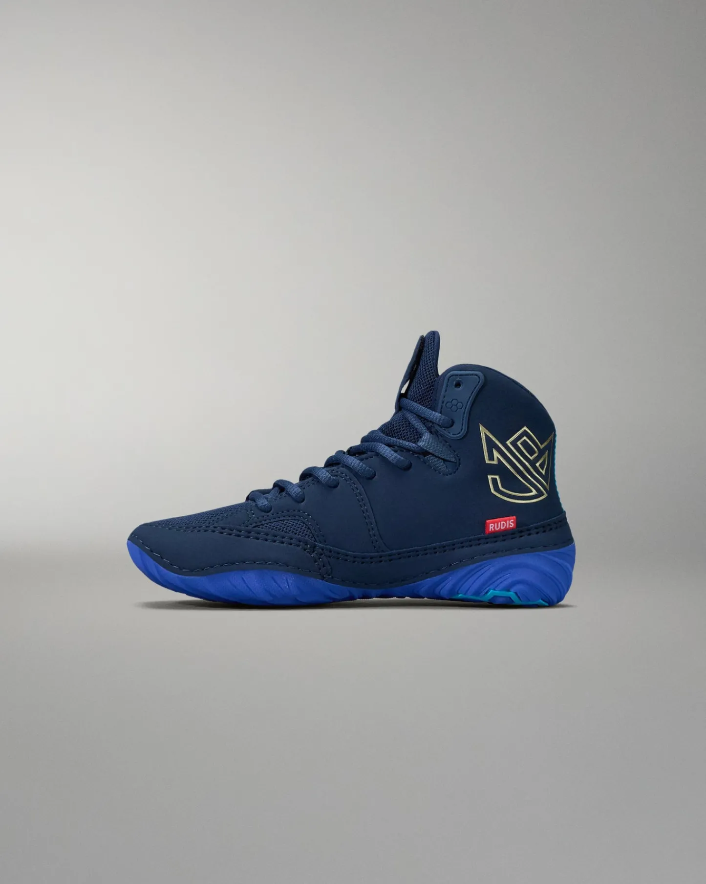 Wrestling Shoes|Wrestling Shoes>RUDIS JB1 Youth Wrestling Shoes - Electric Blue