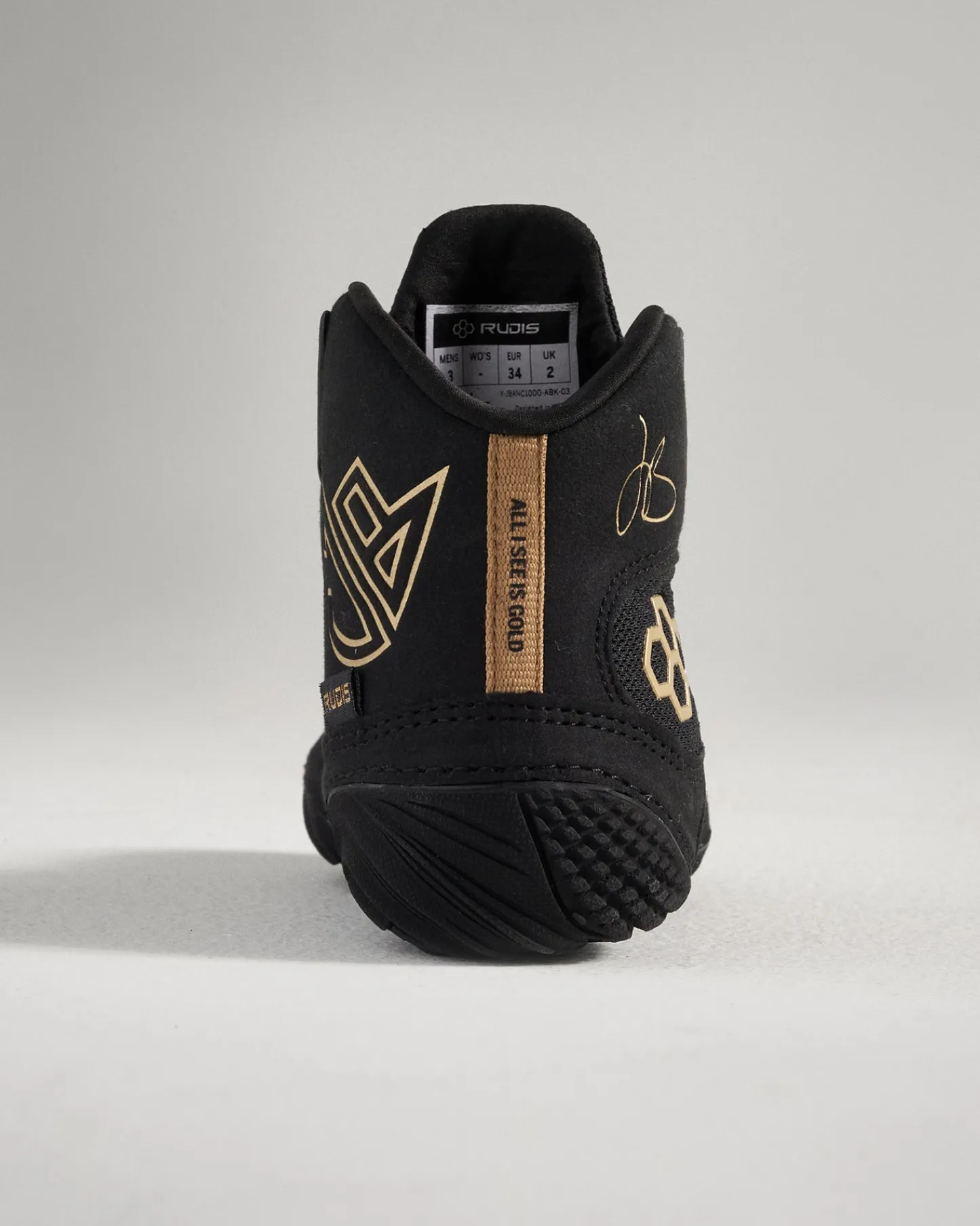 Wrestling Shoes|Wrestling Shoes>RUDIS JB1 Youth Wrestling Shoes - ALLISEEISGOLD